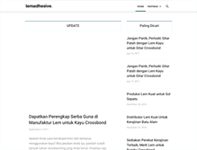 Tablet Screenshot of lemadhesive.com